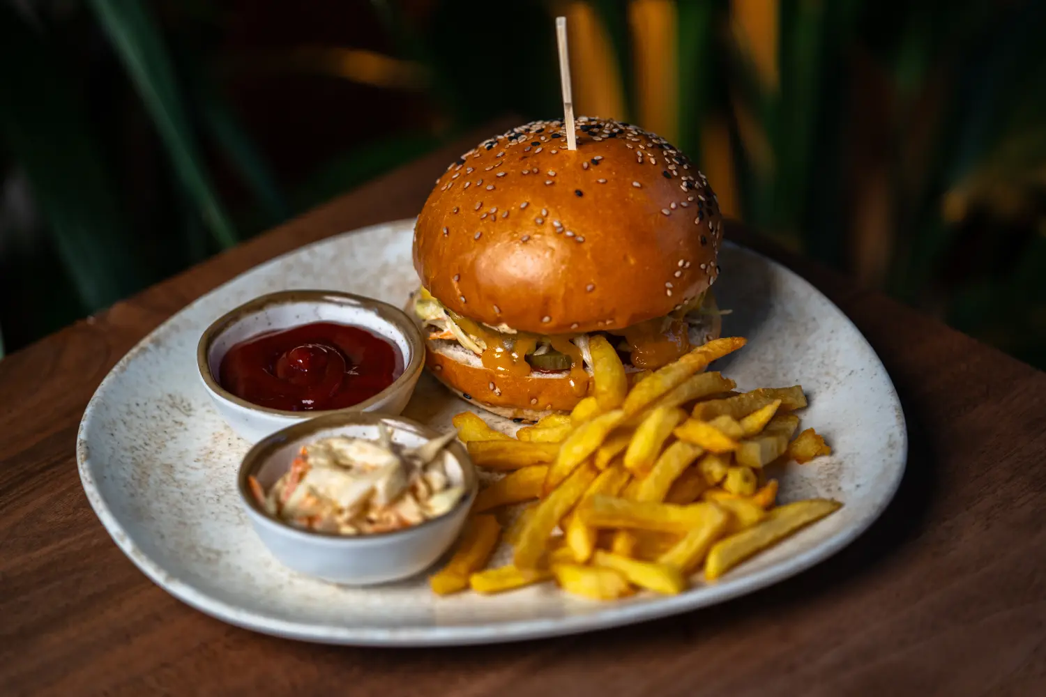 Lebanese Beef Burger